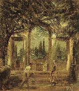 Diego Velazquez, View of the Garden of the Villa Medici in Rome II